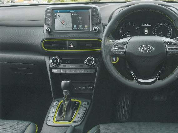 KONA interior