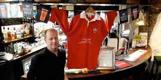 Prized Welsh rugby shirt to be raffled for charity