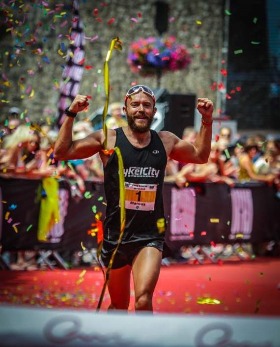 Last year’s full Long Course Weekend male winning title was defended by Marcus Hultgren