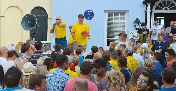 The competition is one of the top events in Tenby’s summer calendar.