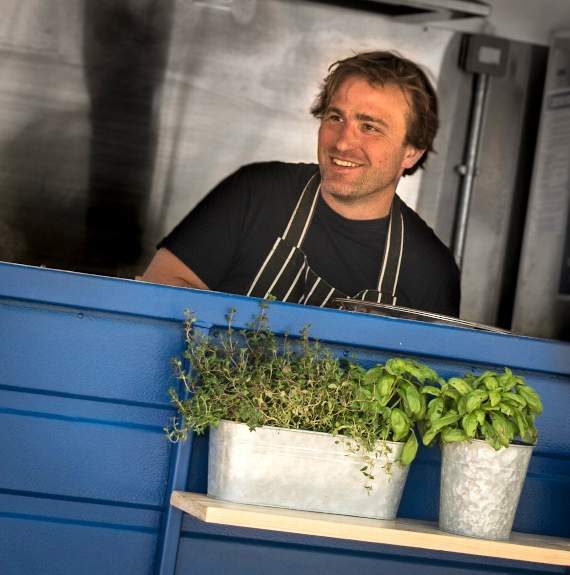 Toby describes his cooking strengths as game and seafood