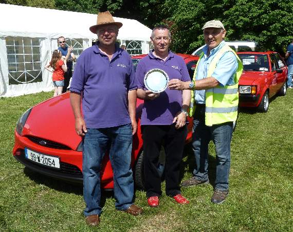 Best Irish entry (joint) - winners George Hayes and John Byrne.