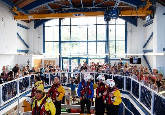 The Open day saw 600 people touring the boat