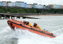 Busy time for Tenby RNLI