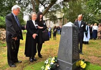 Memorial dedicated to victims of Japanese merchant ship unveiled in Angle