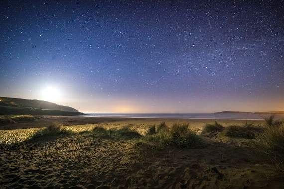 Dark Sky at Poppit Sands