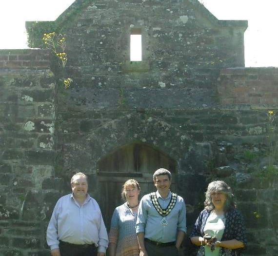 Whitland Abbey ruins given new lease of life by town council