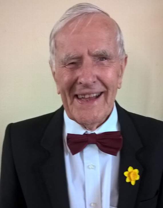 At 93 Duncan Hilling is the choir's oldest member