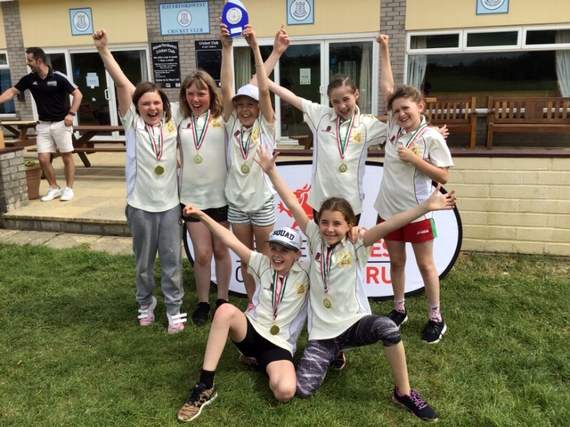 Pictured are Fenton CP School which won the north county finals.
