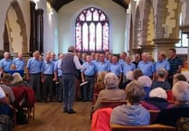 Tenby Male Choir on tour