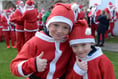 Thumbs up for Tenby's Santa Run