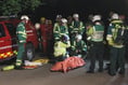 Night operation launched to rescue climber