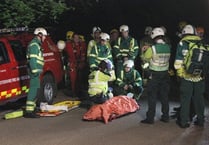 Night operation launched to rescue climber