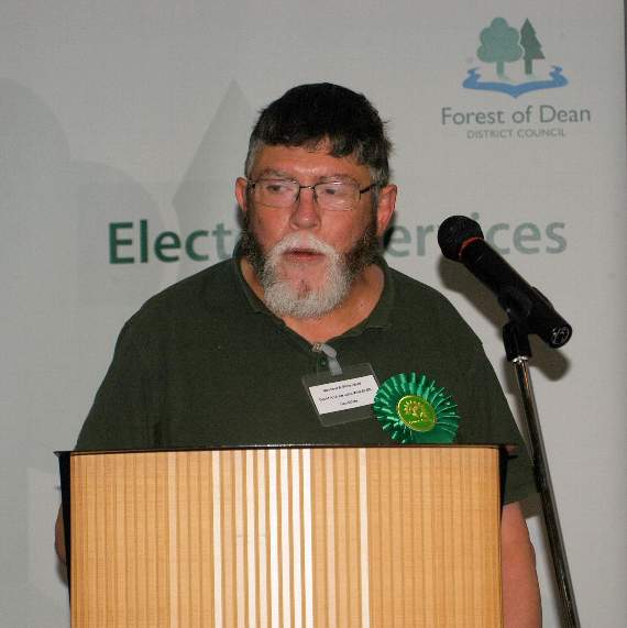 Green Party councillor David Wheeler