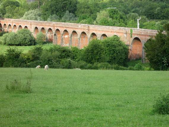 The railway viaduct outside Winchester, Hampshire. PHOTOS: Chris Penney