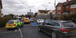 Cyclist hurt in road collision