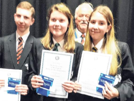 Students score debating points wellington today co uk