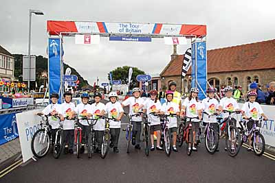 Minehead Middle School's bikeability group