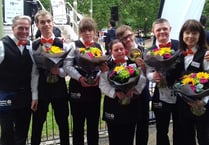 Foxes waiters cut a dash  in Hyde Park race