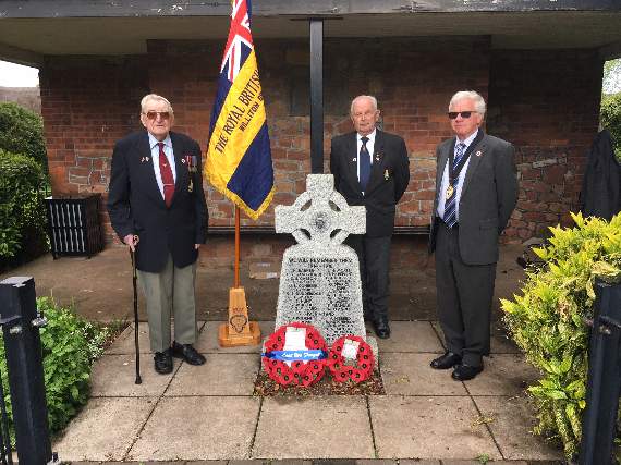 Wreaths were laid in Williton