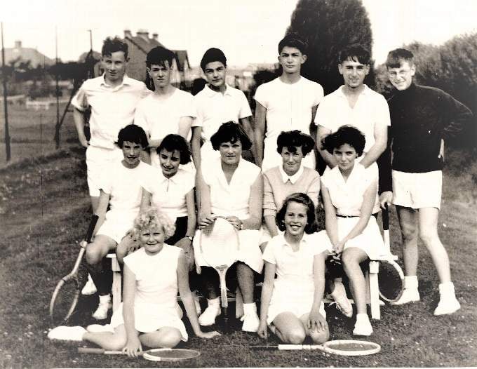 Minehead Tennis Club players
