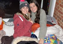 Sleeping under the stars to help homeless