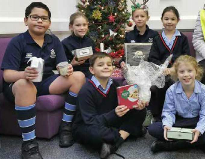 Pupils donate Christmas presents for care home residents