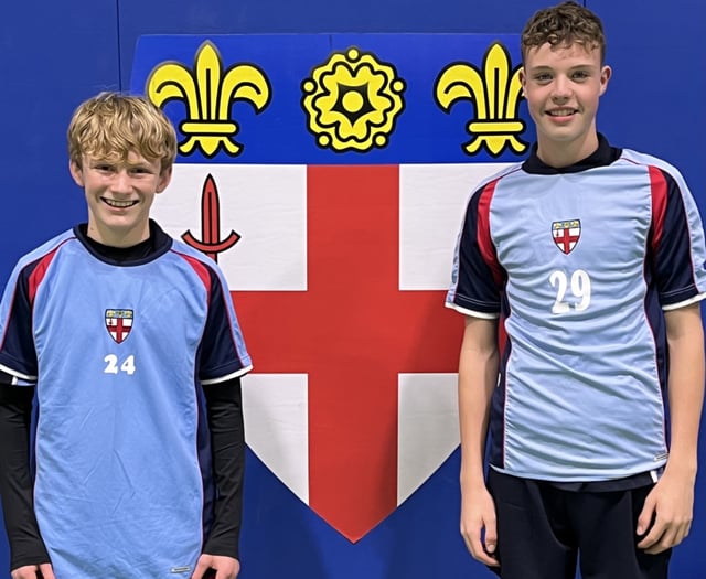 National recognition for two King Edward's footballers