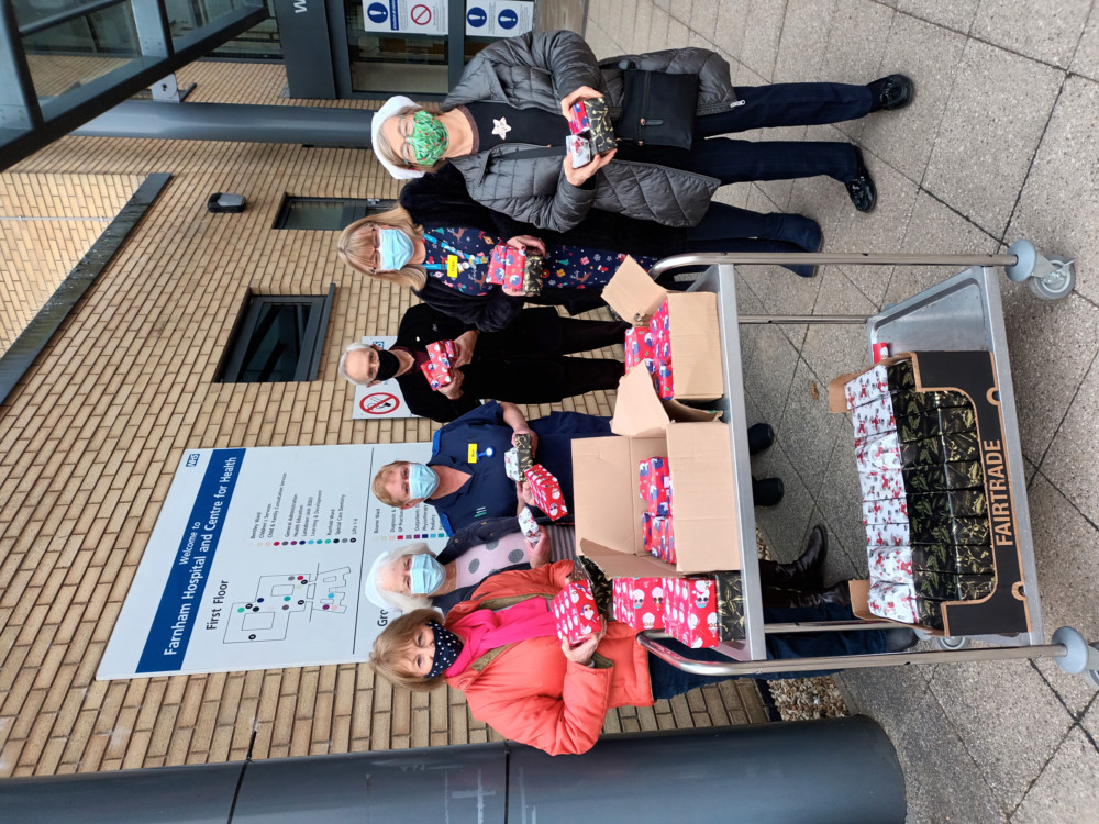 One final festive hurrah for hospital's Friends