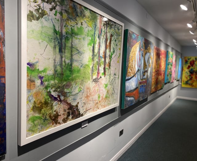 Grayswood woman exhibiting art in memory of her son