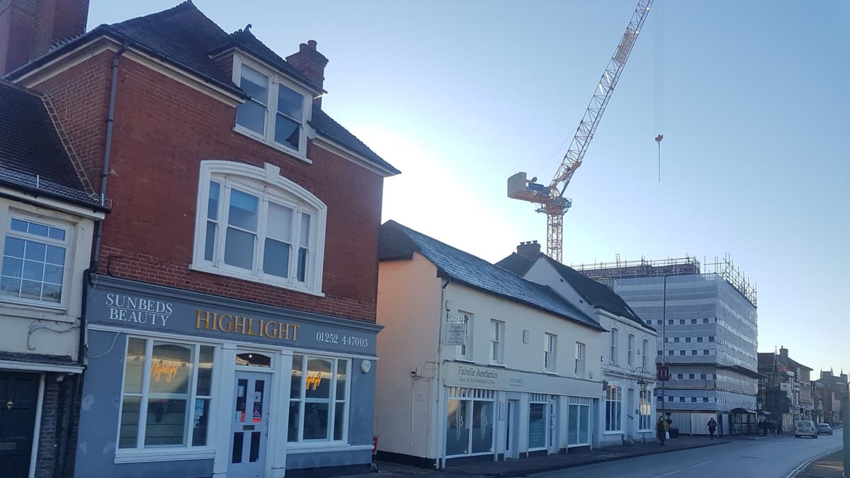 Farnham's Brightwells Yard opening delayed