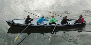 Aberdyfi Rowing Club hits the waves