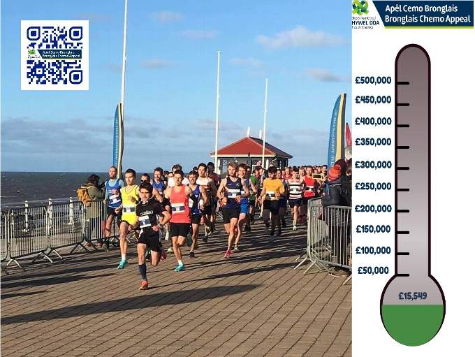 And they’re off! The start of the Aberystwyth 10K on 4 December Photo by Steve Blackford