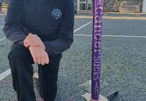 Logan launches rocket  to raise money for charity