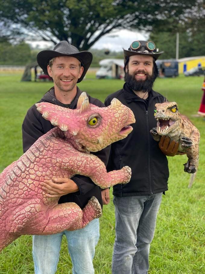 'Rangers' with the baby dinosaurs