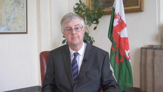 First Minister Mark Drakeford