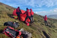Rescue team help save hill and cave casualties