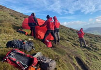 Rescue team help save hill and cave casualties