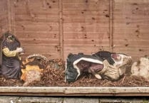 Town's Christmas crib smashed by yobs