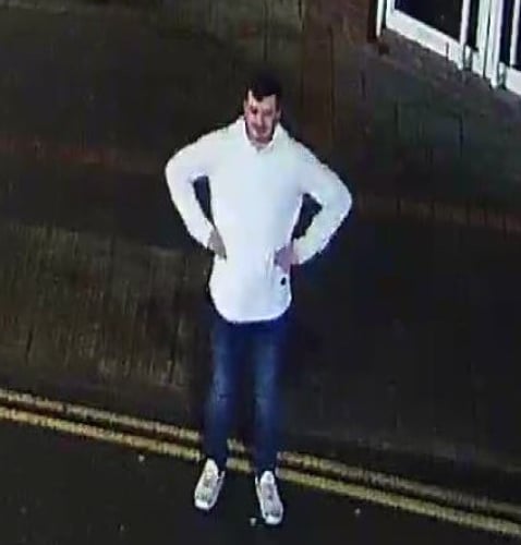 Man who could have information shown in the CCTV footage
