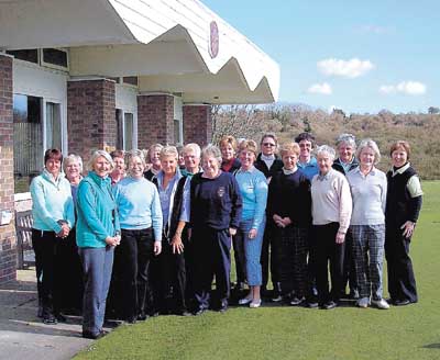 Players who took part in the Sunday Salver.