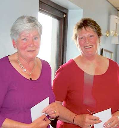 Sandra Parker, who won the 30-36 handicap section.