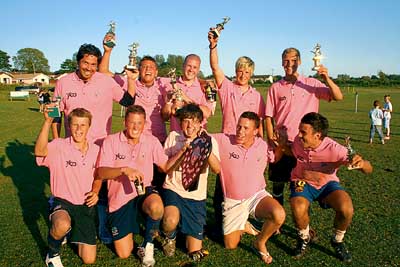 Tenby Elite with the shield.