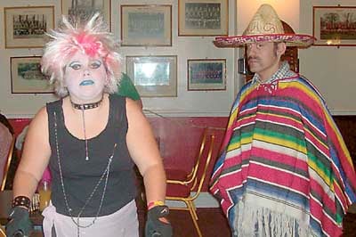 Kimberley Wooley as a Punkette.