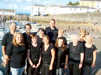 The Cleddau Mustangs Line Dancers