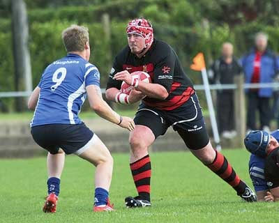 Johnny Palmer on the attack.