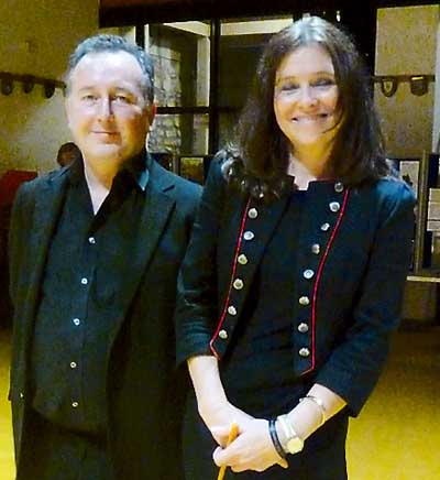 Mark Jones and Sarah Haggar.