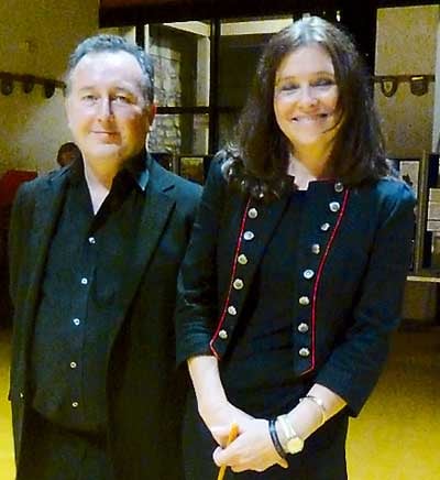 Mark Jones and Sarah Haggar.