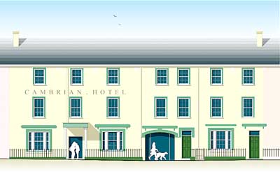 Artist impressions of the new development in Saundersfoot.