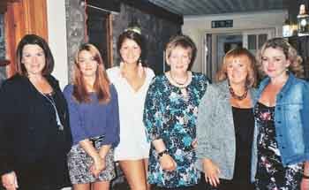 Pembroke Ladies, from left, Sue Mathias, Belynda Galliard, Hollie Lewis, Jayne Smith, Sue Harries, Alana Smith-Wrench